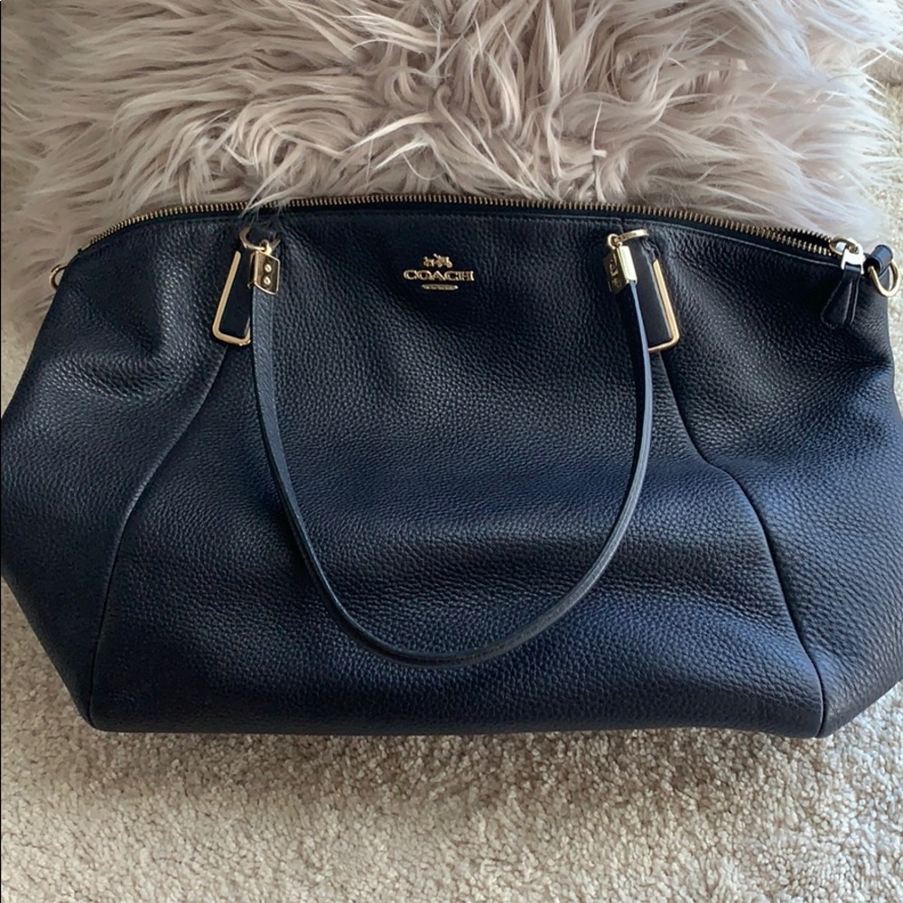 Coach leather bag